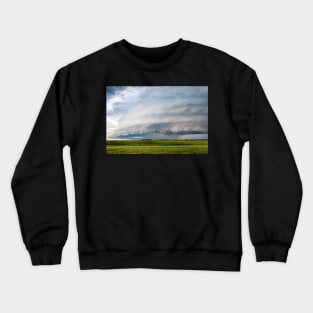 Cloud Shelf Over a Field Crewneck Sweatshirt